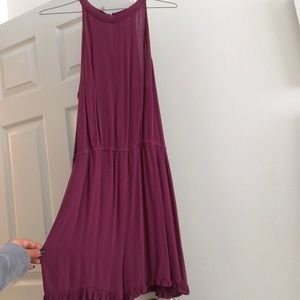 Mossimo maroon romper